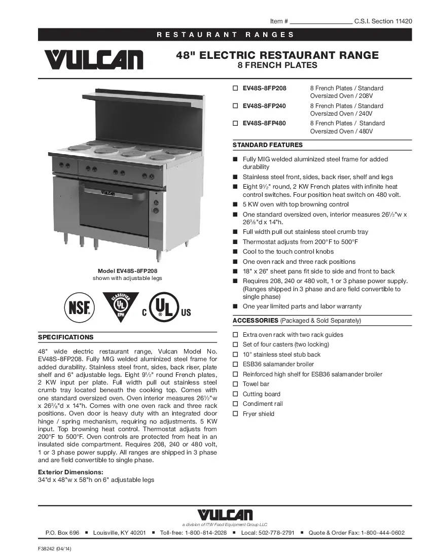 vulcan-ev48ss-8fp208-range-48-restaurant-electric-208v-specsheet-260719p470jo.pdf