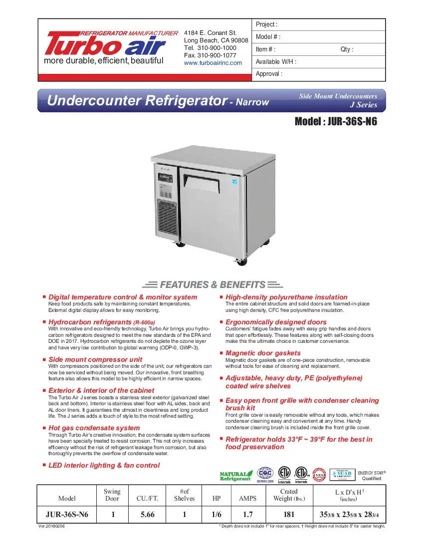 turbo-air-jur-36s-n6-refrigerator-undercounter-reach-in-115v-35-38-w-stainl-260726jvr96d.pdf