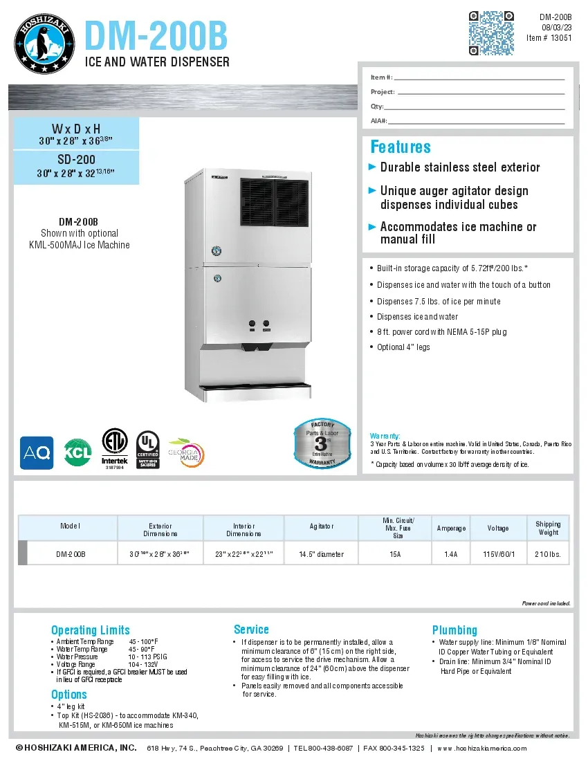 hoshizaki-dm-200b-ice-dispenser-30-w-specsheet-260719c3fb8u.pdf