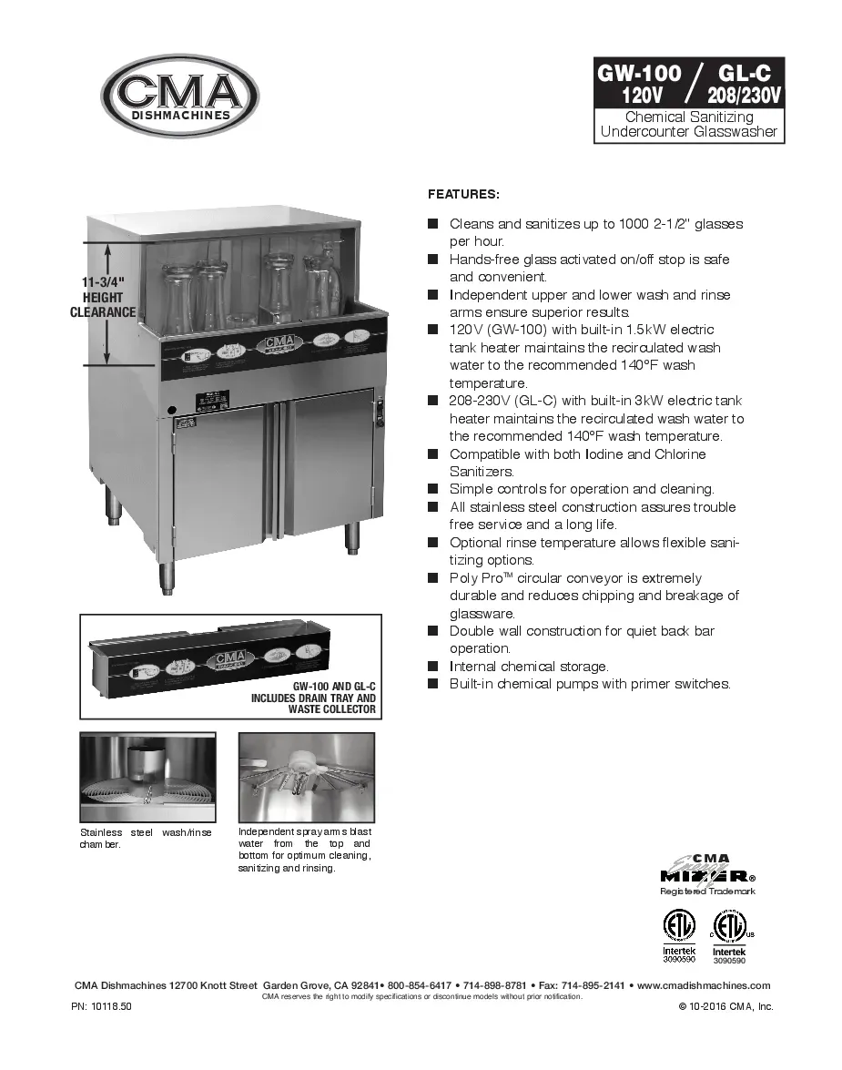 cma-dishmachines-gl-c-glasswasher-208-230v-25-1-4-w-40-5-h-specsheet-26072660pqq8.pdf