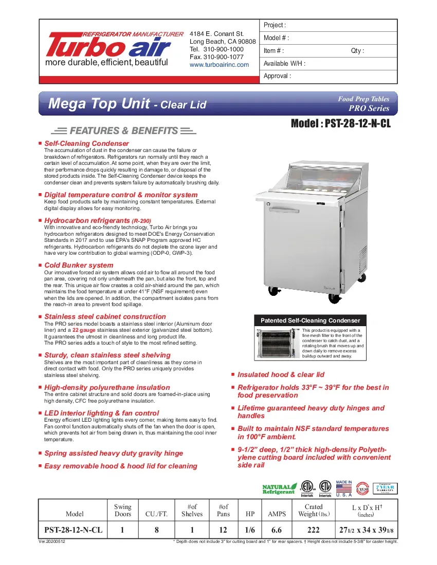 turbo-air-pst-28-12-n-cl-prep-tables-27-5-w-specsheet-260726yrms77.pdf