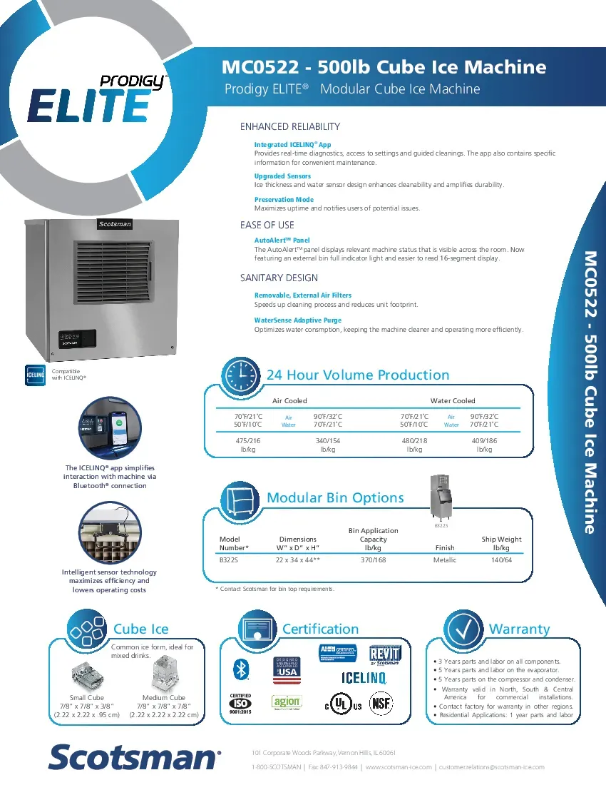 scotsman-mc0522sax-1-modular-cube-115v-cube-style-self-contained-specsheet-260719zste6e.pdf