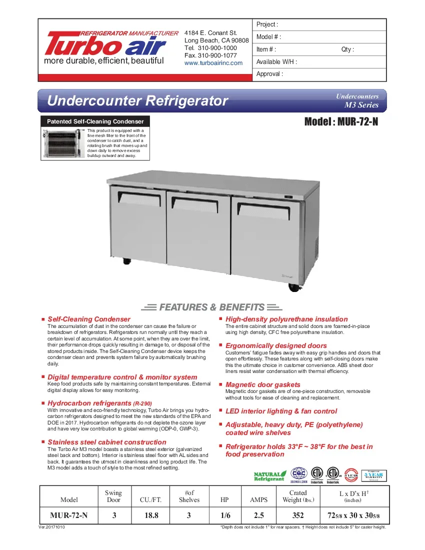 turbo-air-mur-72-n-refrigerator-undercounter-reach-in-115v-72-63-w-swing-do-260726ki48fp.pdf