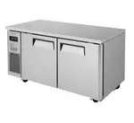 Turbo Air , JURF-60-N, Refrigerator Freezer, Undercounter, Reach-In