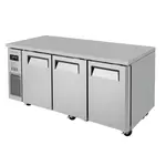 Turbo Air , JURF-72-N, Refrigerator Freezer, Undercounter, Reach-In